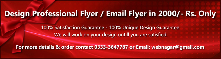 flyer designer in karachi
