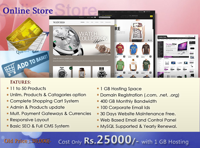 ecommerce web designer in karachi